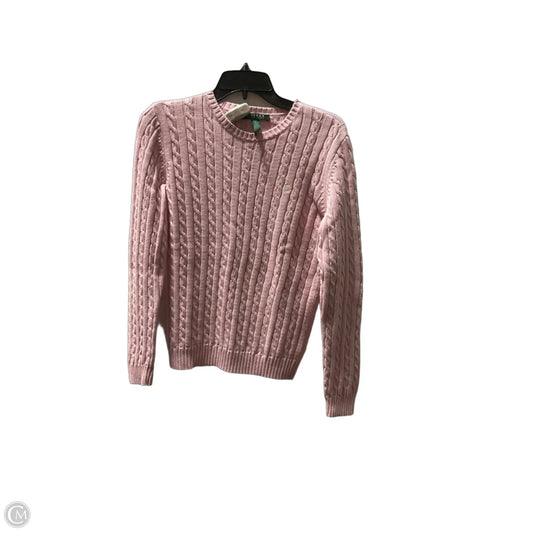 Sweater By Ralph Lauren In Pink, Size: M