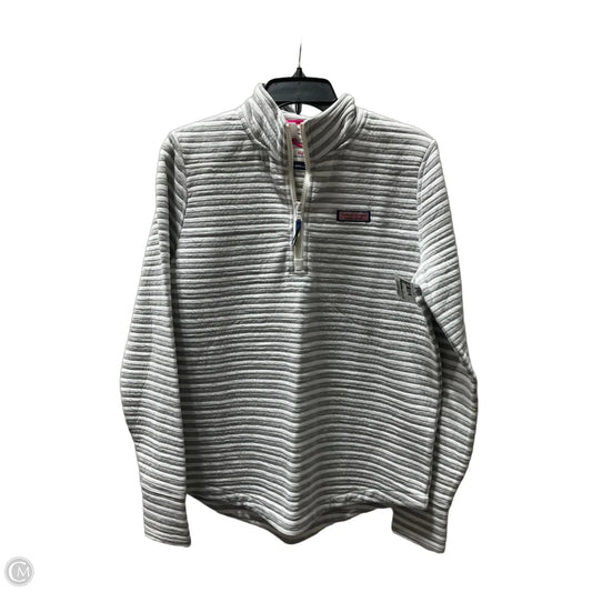 Athletic Top Long Sleeve Crewneck By Vineyard Vines In Striped Pattern, Size: S