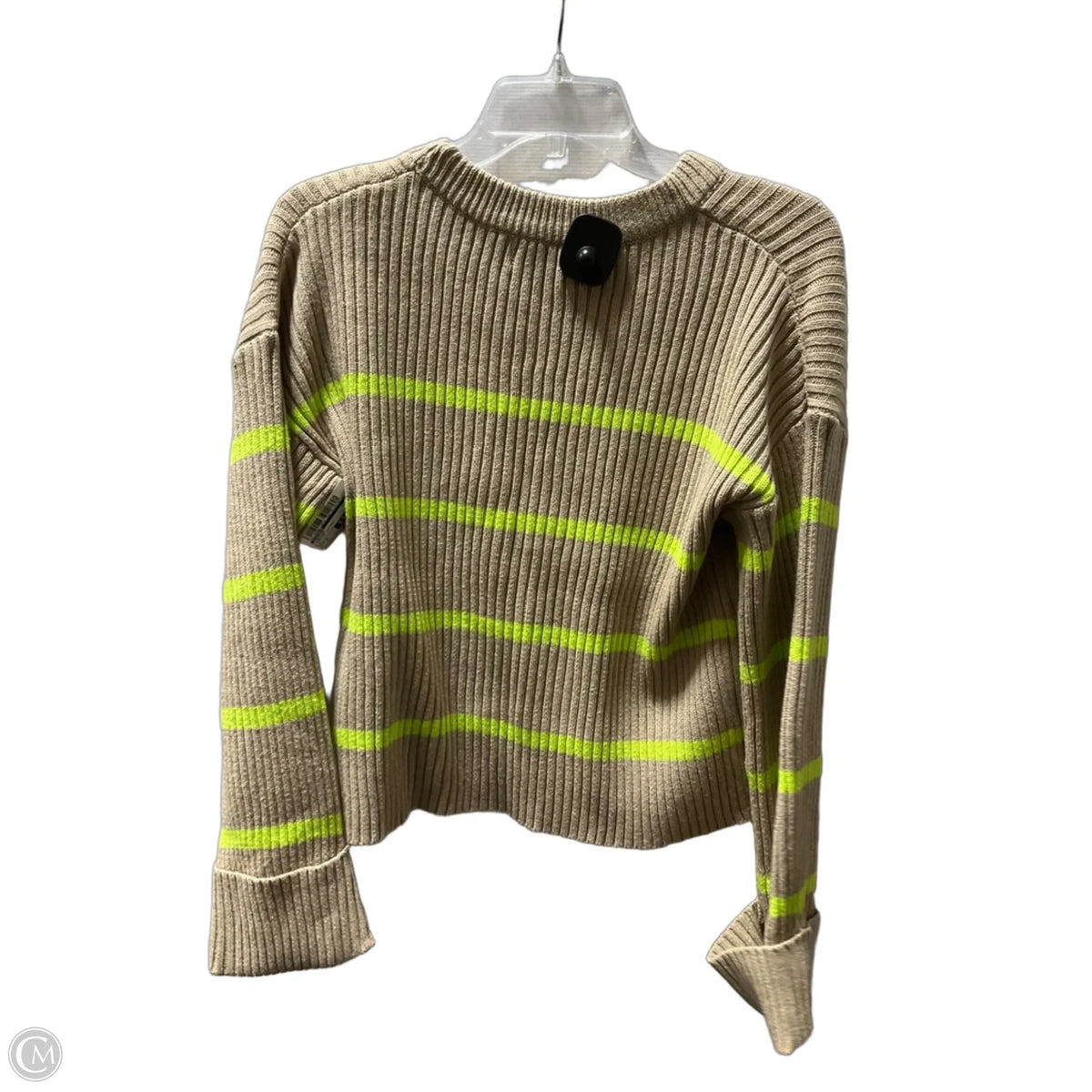 Sweater By Evereve In Striped Pattern, Size: S
