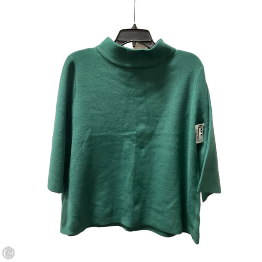 Top Long Sleeve By Avara In Green, Size: M