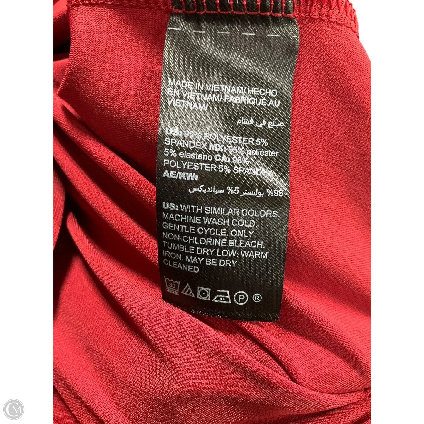Top Long Sleeve Basic By White House Black Market In Red, Size: S