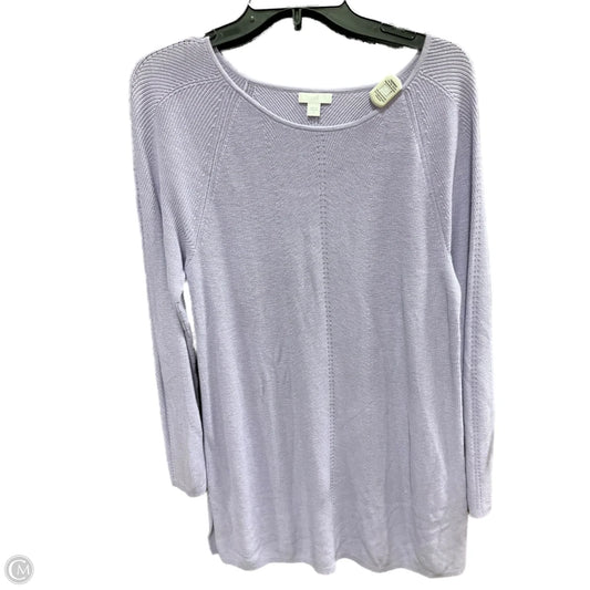 Top Long Sleeve By J. Jill In Purple, Size: M