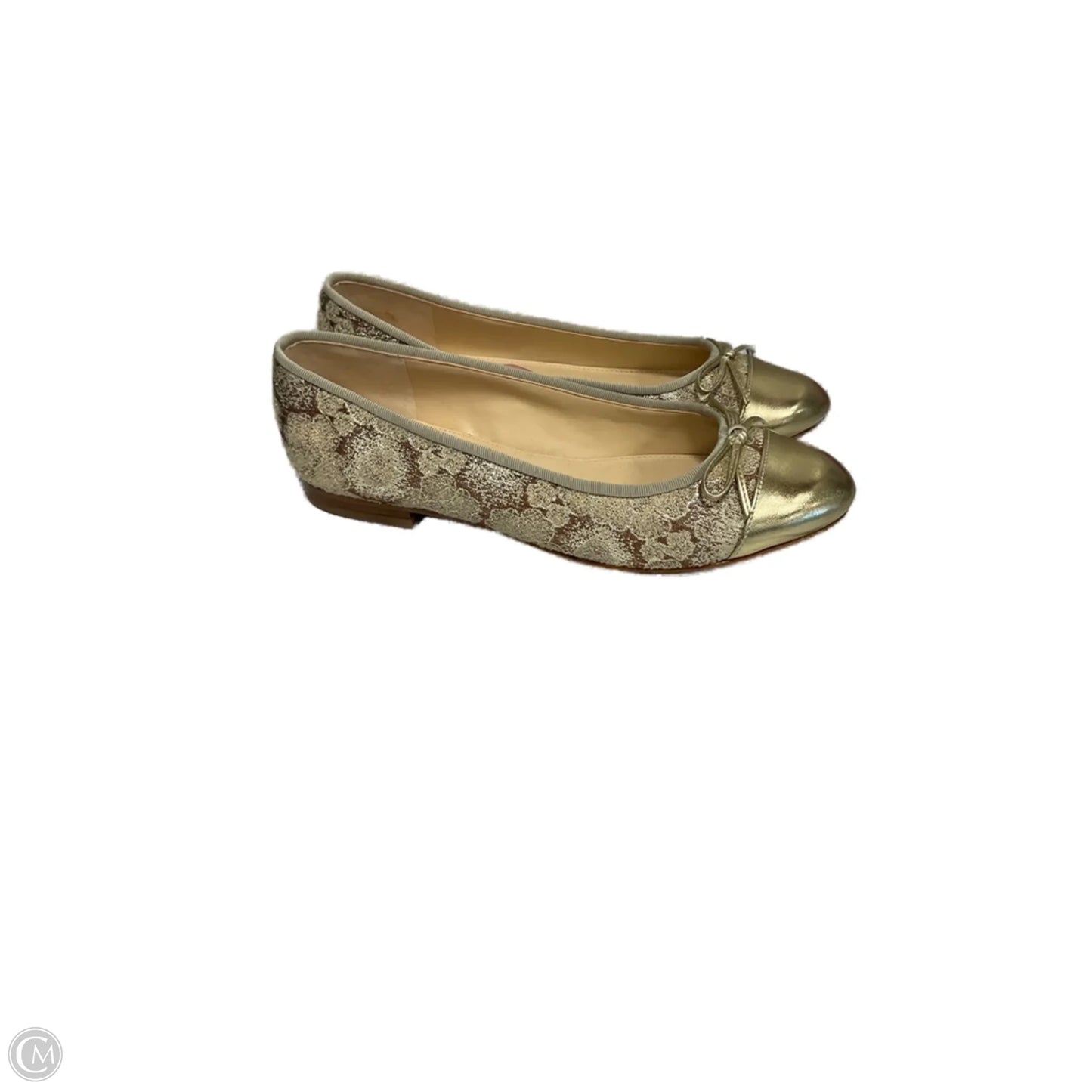 Shoes Flats By Marc Fisher In Gold, Size: 7