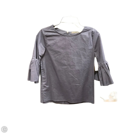 Top Long Sleeve By Gibson In Navy, Size: Xs