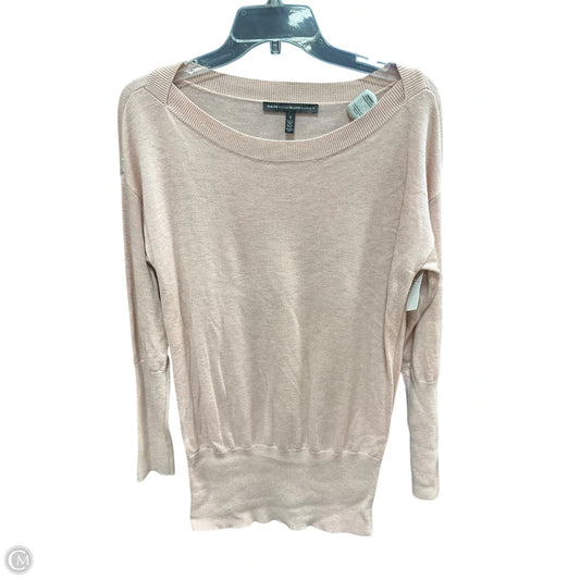 Top Long Sleeve By White House Black Market In Pink, Size: S