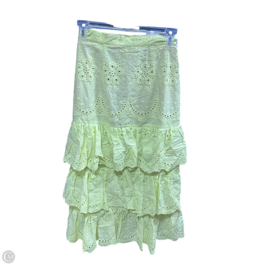 Skirt Midi By Hope For Flowers By Tracy Reese In Yellow, Size: Xs