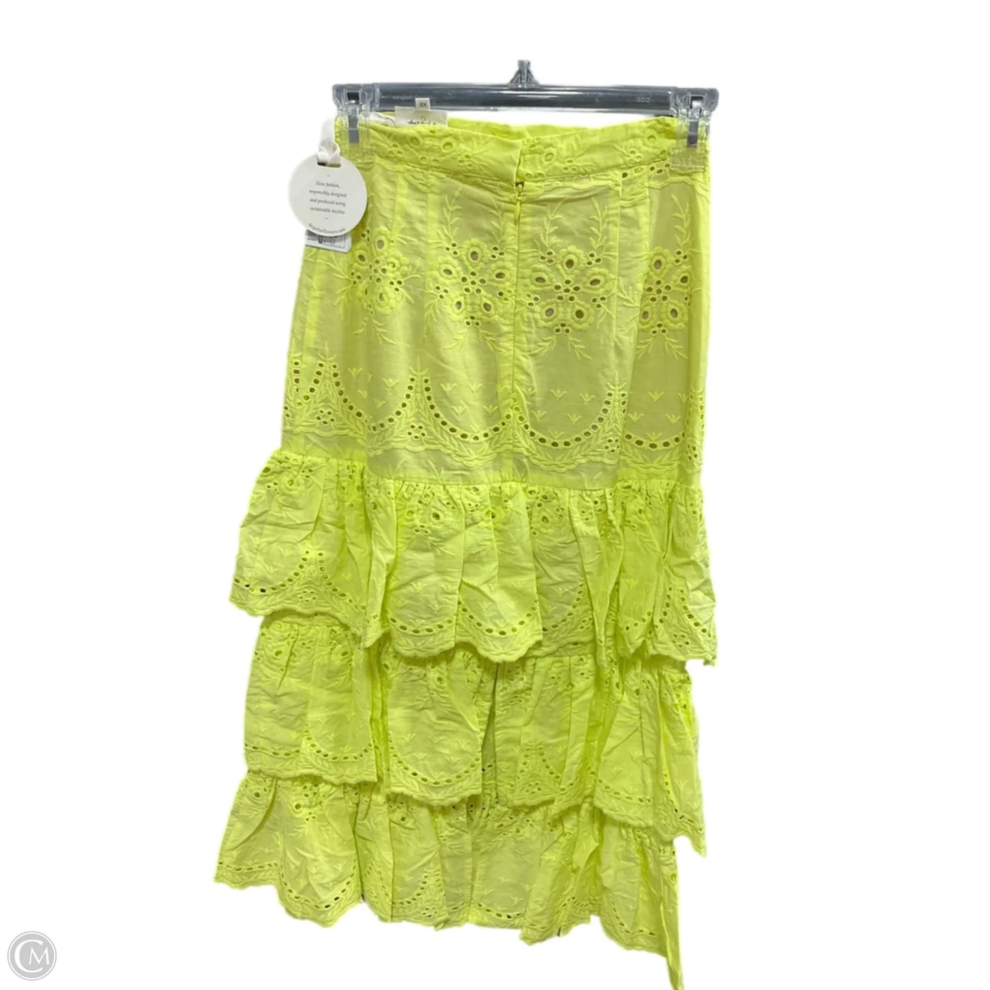 Skirt Midi By Hope For Flowers By Tracy Reese In Yellow, Size: Xs