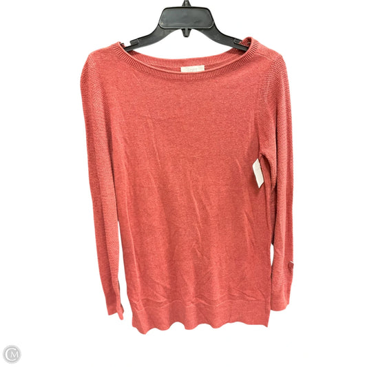 Top Long Sleeve By Loft In Red, Size: Xs