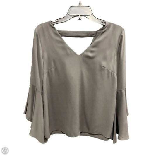 Blouse 3/4 Sleeve By White House Black Market In Black, Size: 0
