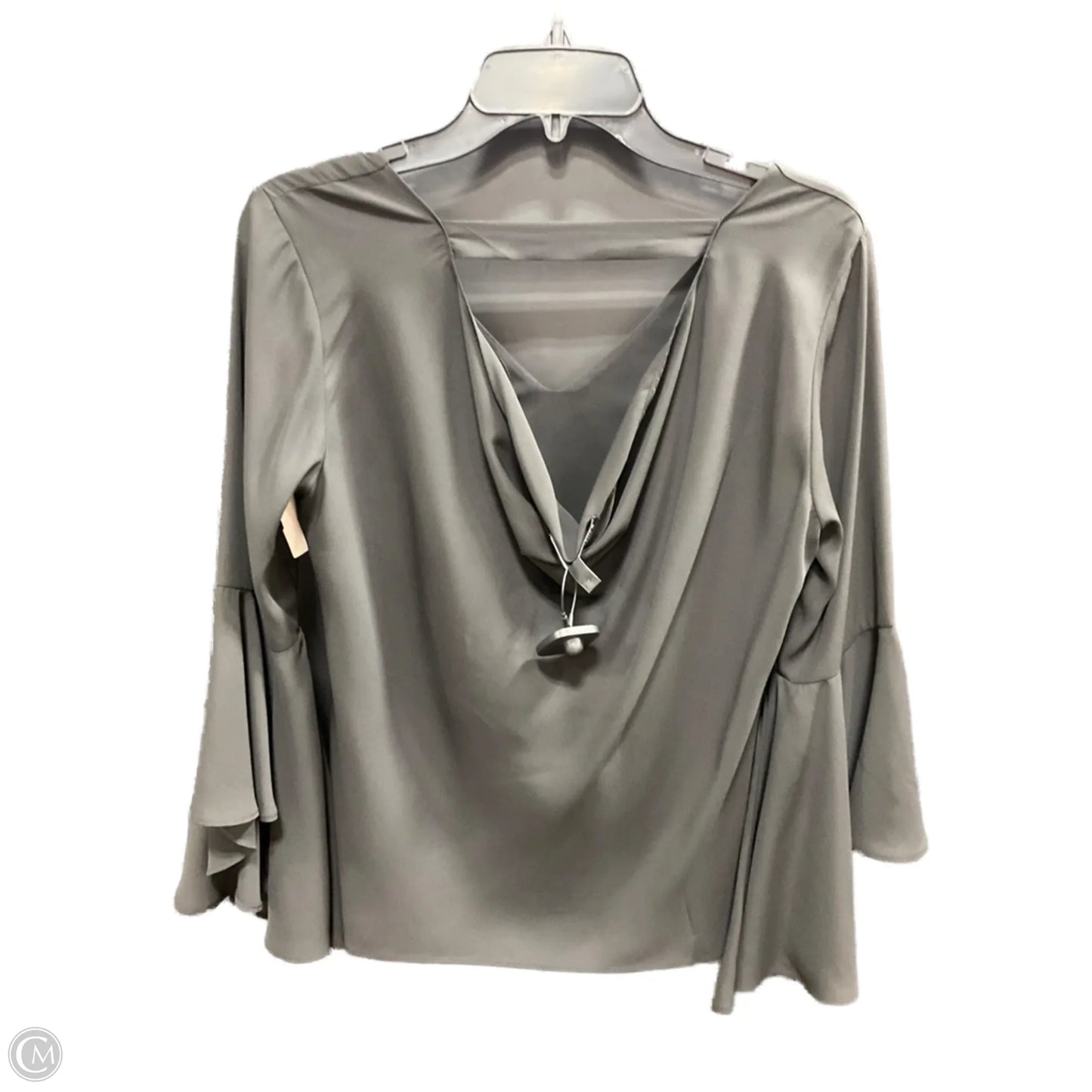 Blouse 3/4 Sleeve By White House Black Market In Black, Size: 0