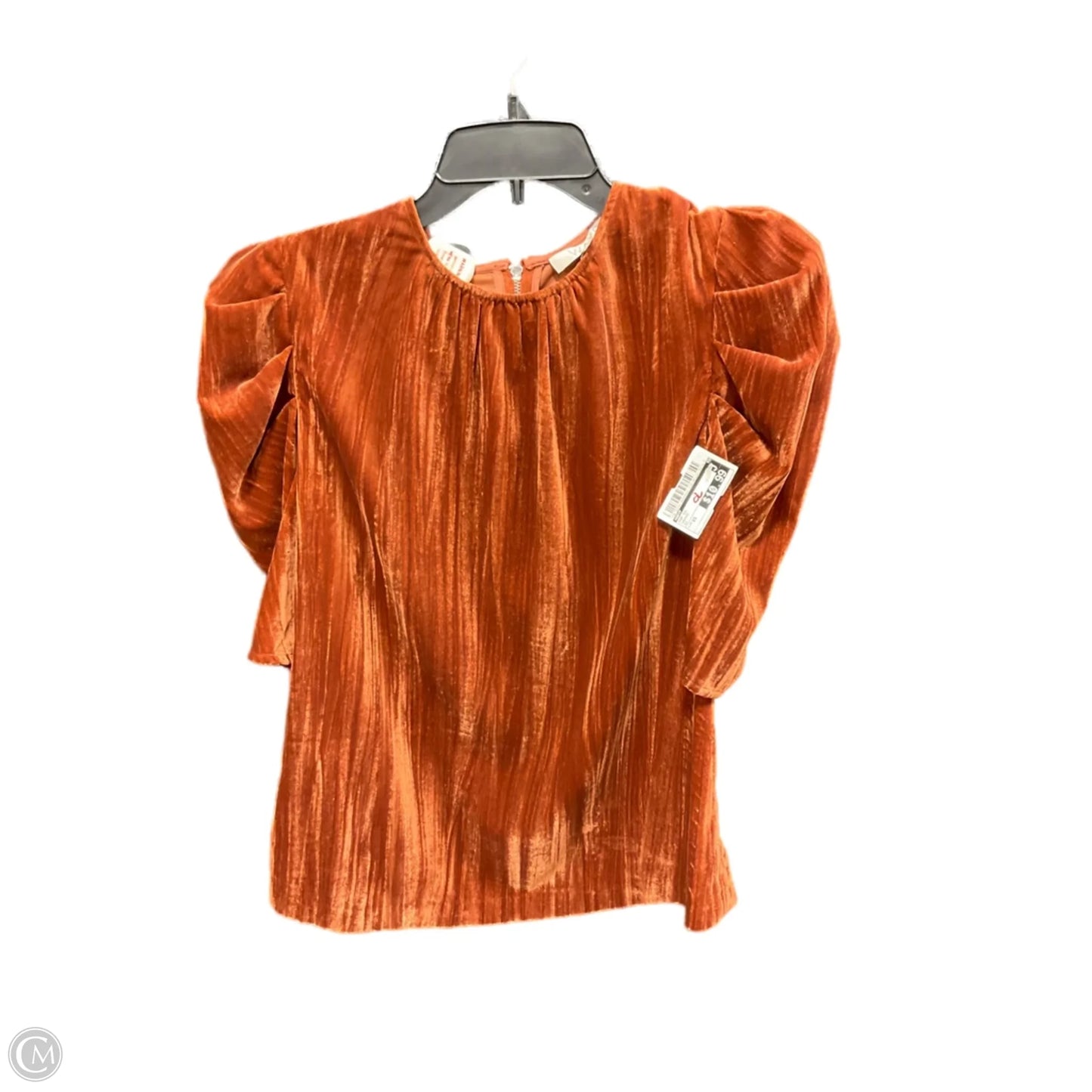 Top Short Sleeve By Wayf In Orange, Size: Xs