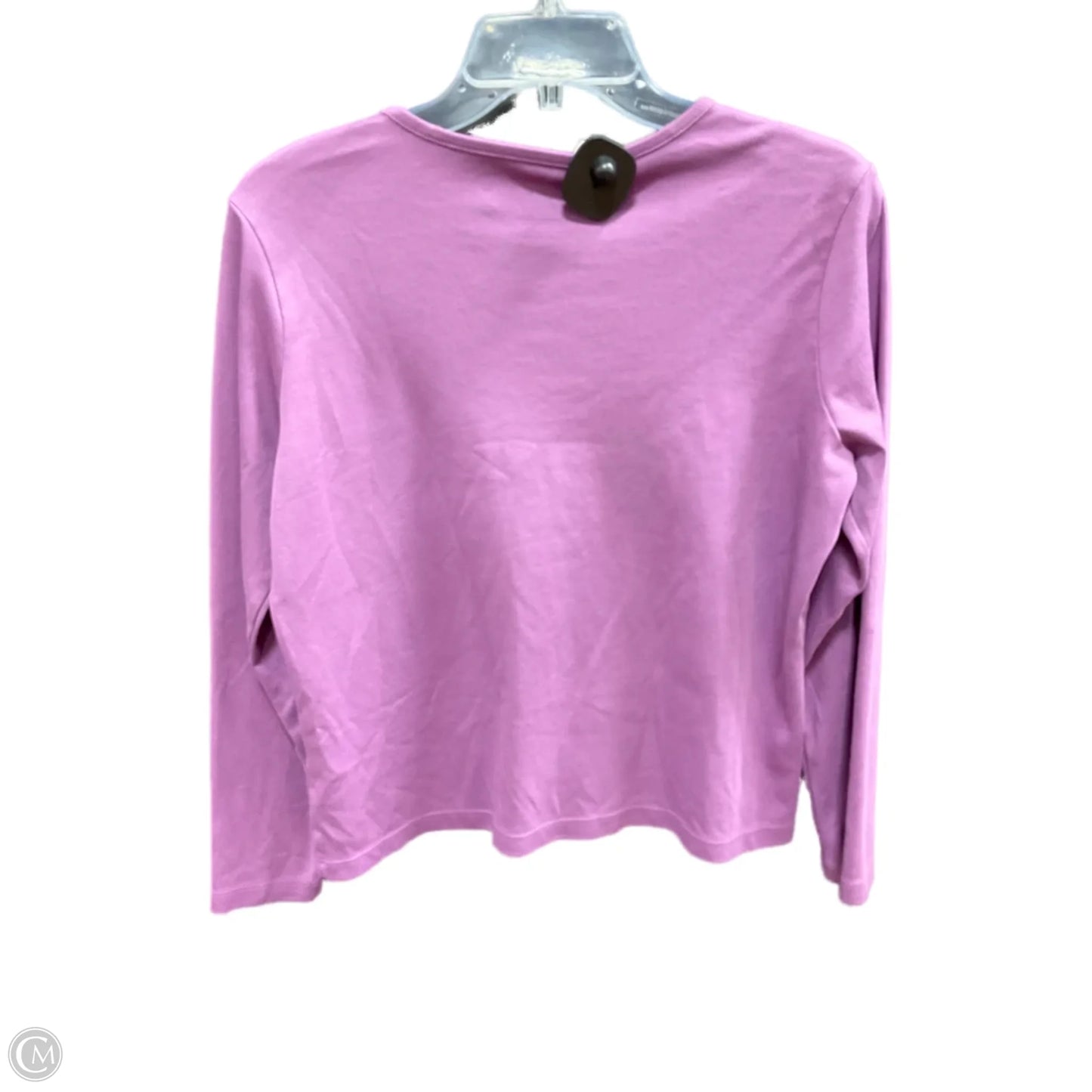 Top Long Sleeve Basic By L.l. Bean In Purple, Size: Mp