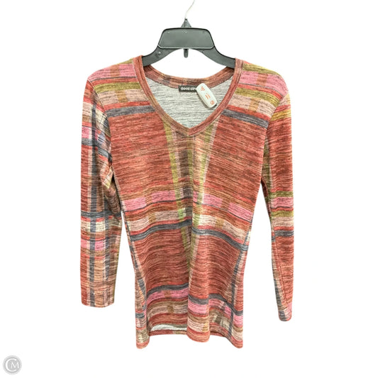Top Long Sleeve By David Cline In Multi-colored, Size: S