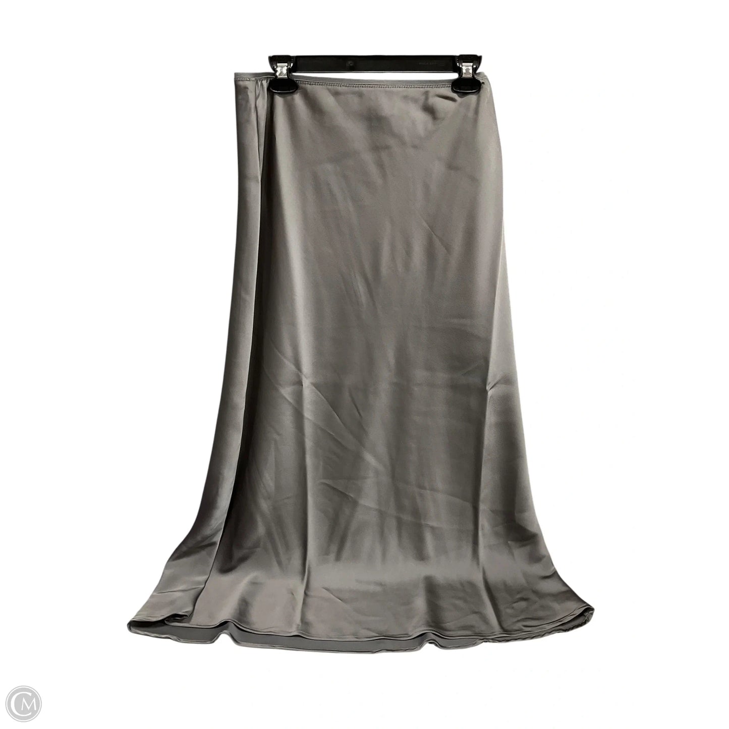 Skirt Maxi By A Pea In The Pod In Silver, Size: M
