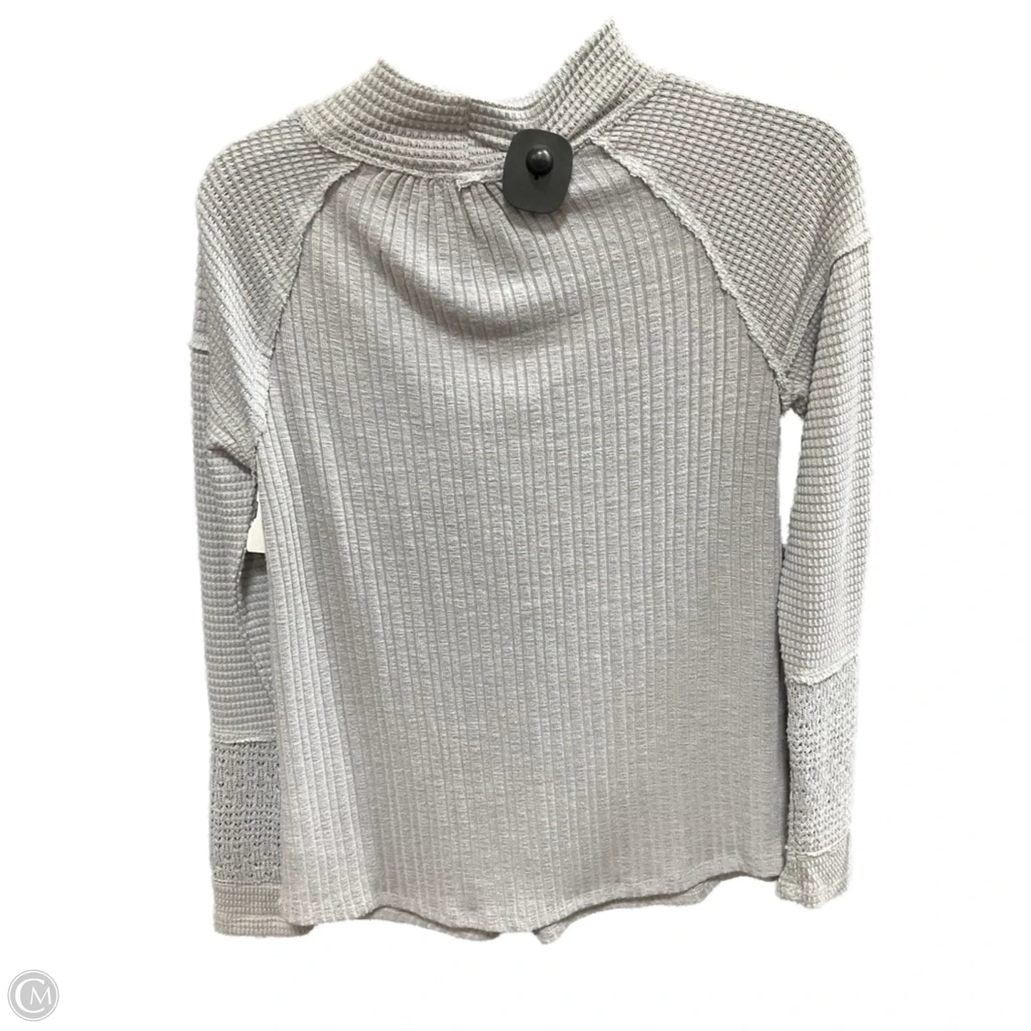 Top Long Sleeve By Maurices In Grey, Size: Xs