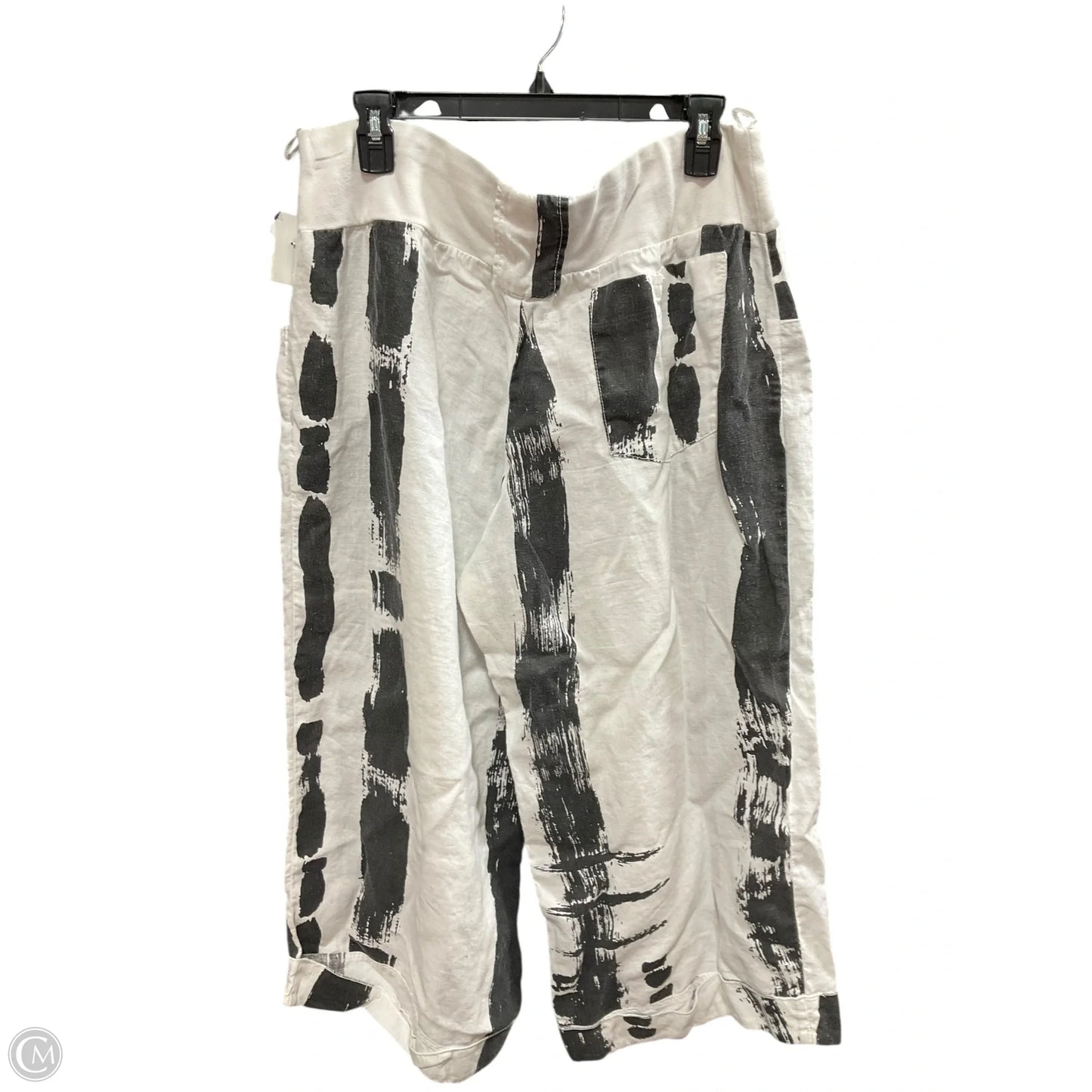 Pants Set 2pc By Cmc In Grey & White, Size: Xl