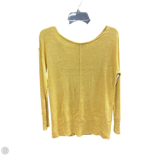 Sweater By Banana Republic In Yellow, Size: Xs