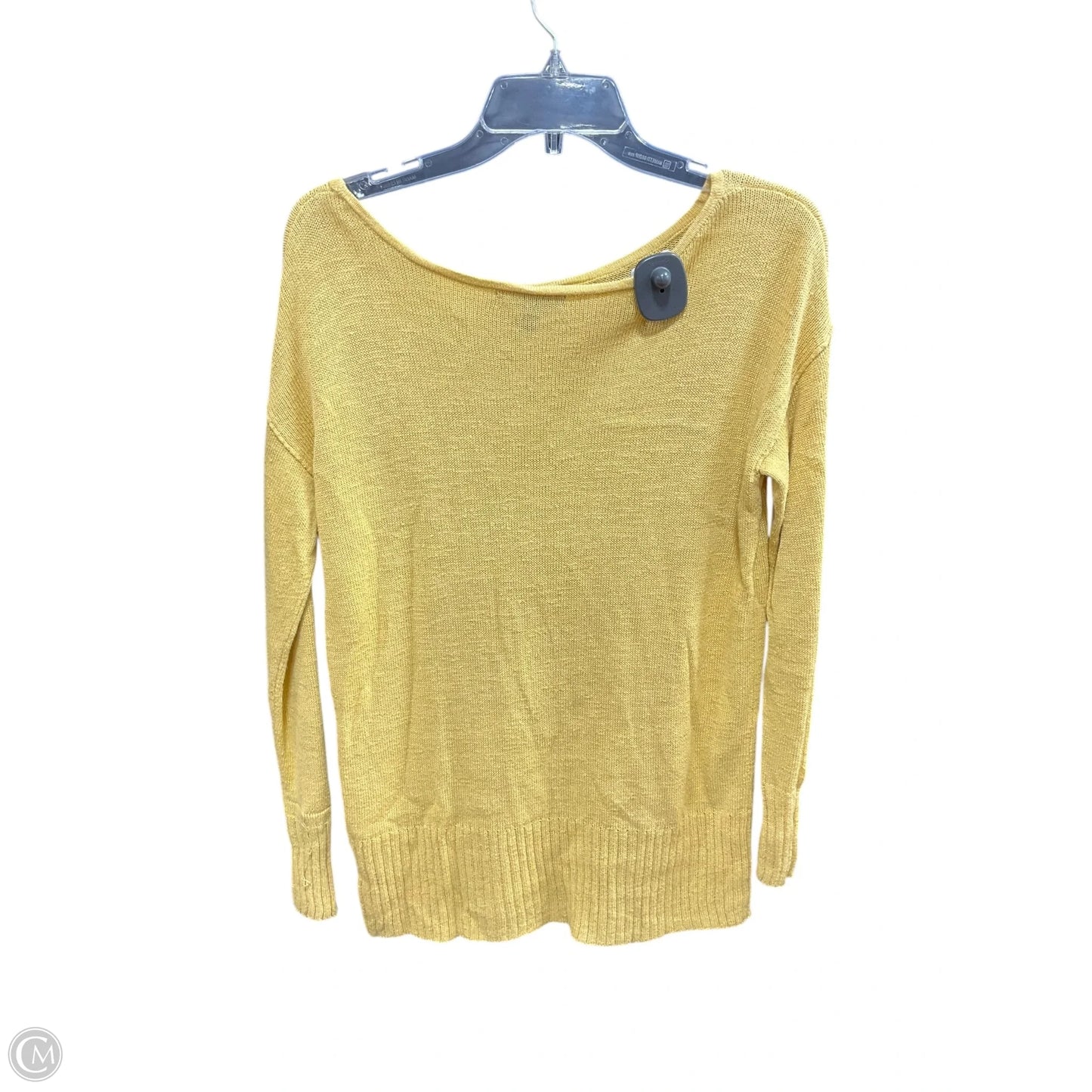 Sweater By Banana Republic In Yellow, Size: Xs