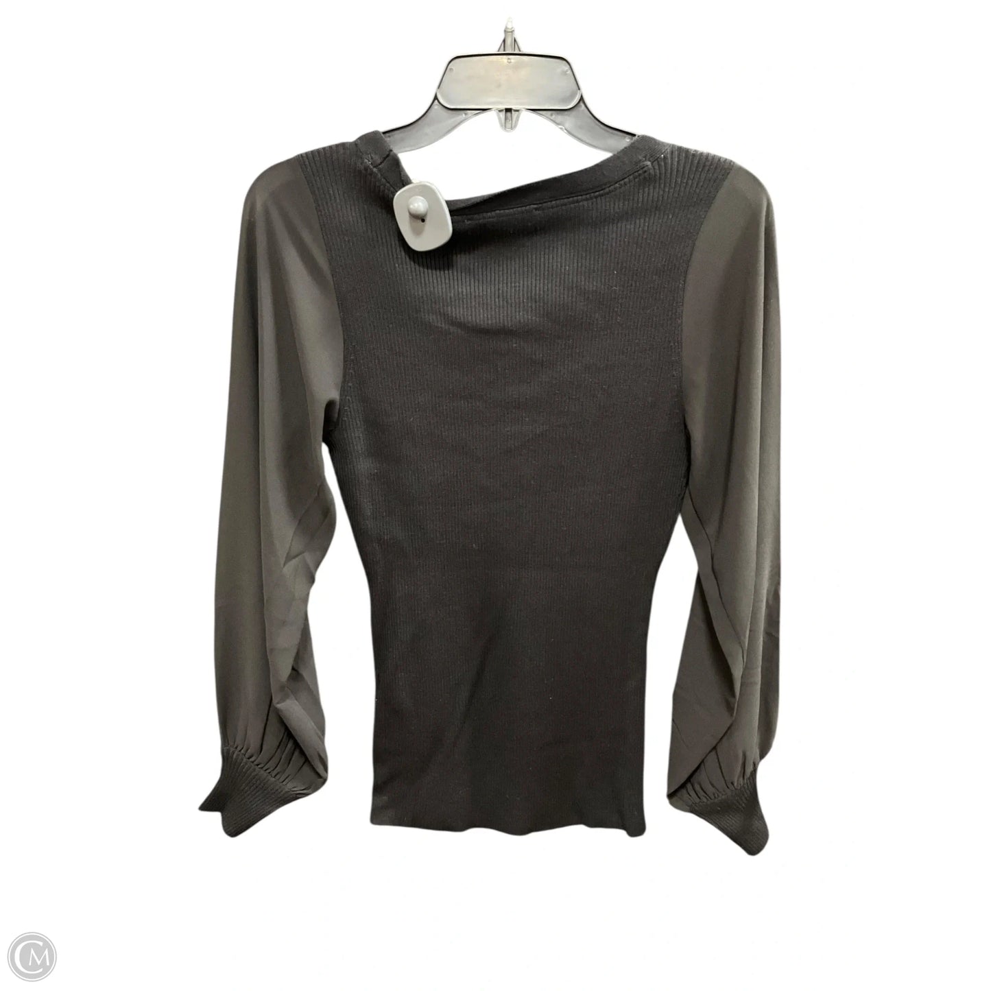 Top Long Sleeve By White House Black Market In Black, Size: S