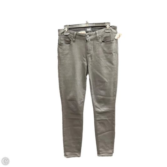 Jeans Skinny By Paige In Black, Size: 6