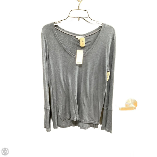 Top Long Sleeve By Splendid In Blue, Size: S