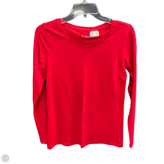 Top Long Sleeve Basic By Philosophy In Red, Size: S