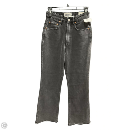 Jeans Flared By Riders In Black, Size: 6