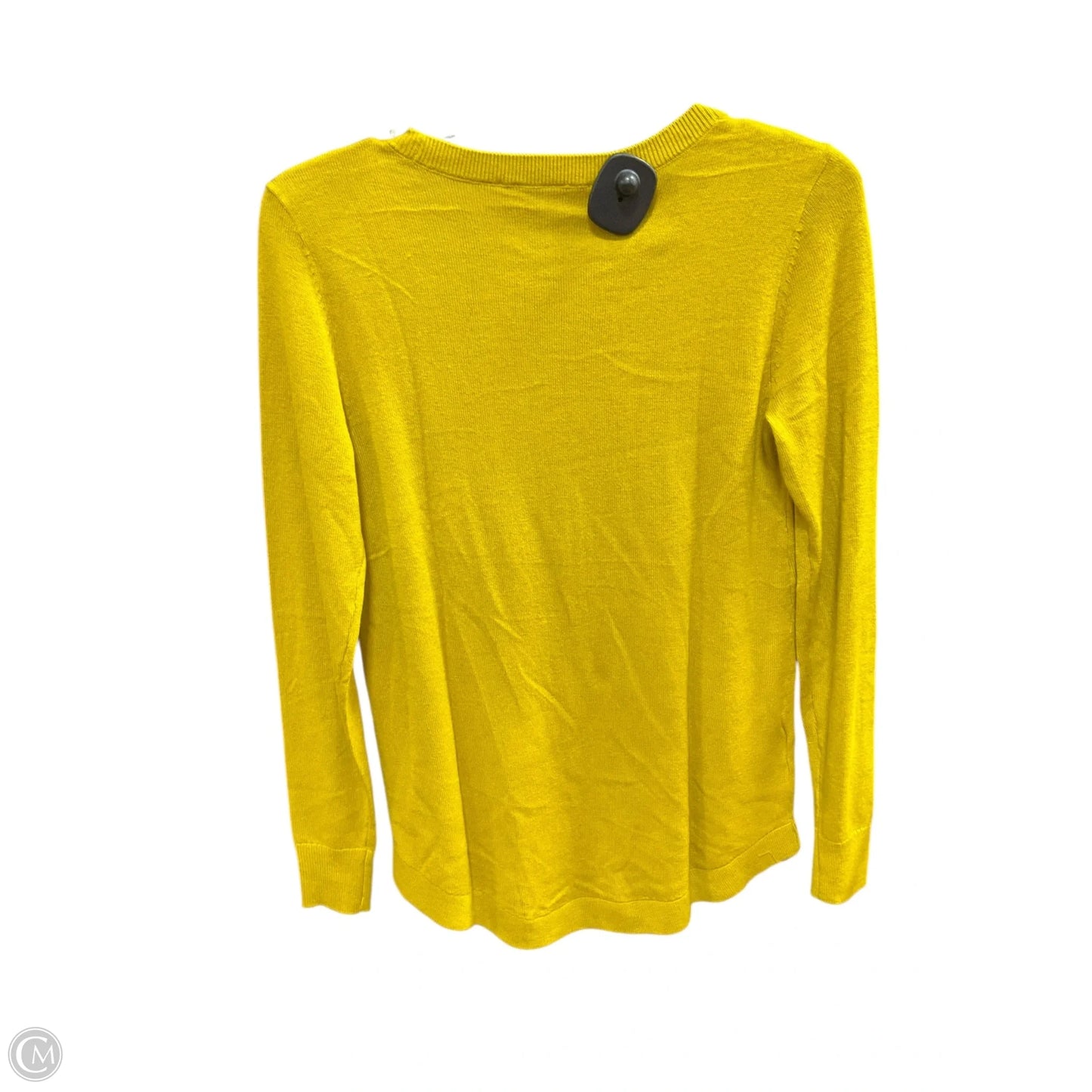 Top Long Sleeve By Loft In Yellow, Size: Xs