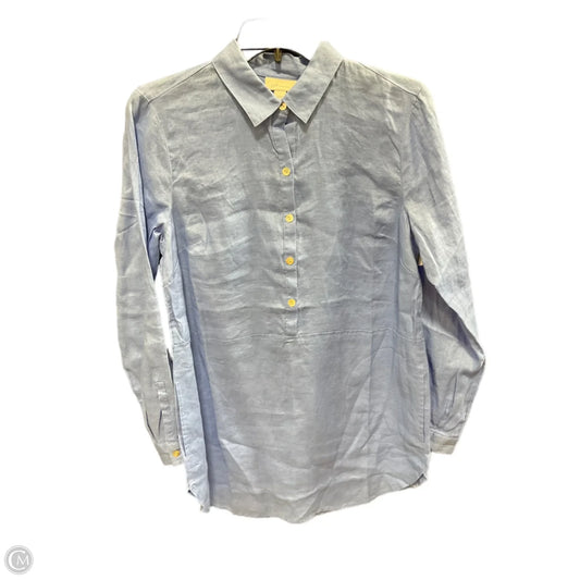 Top Long Sleeve By J. Jill In Blue, Size: Xs