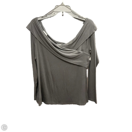 Top Long Sleeve By Express In Black, Size: L