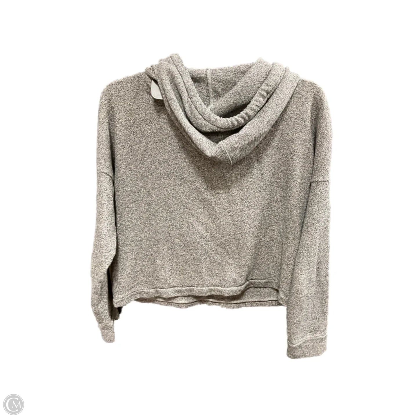 Sweatshirt Hoodie By Madewell In Grey, Size: Xs