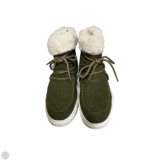 Boots Ankle Flats By Romika In Green, Size: 5.5