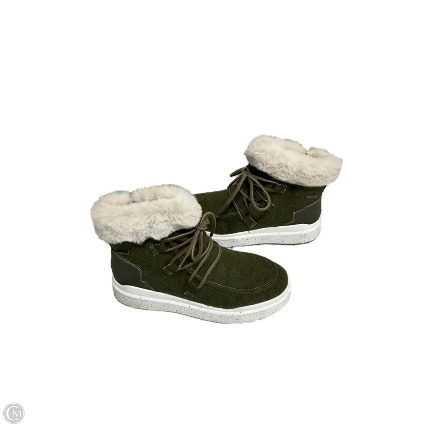 Boots Ankle Flats By Romika In Green, Size: 5.5