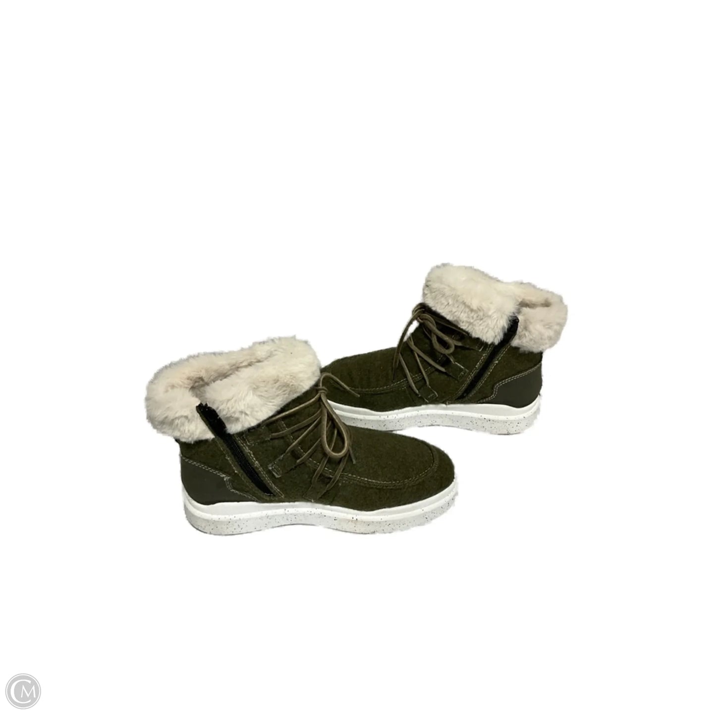 Boots Ankle Flats By Romika In Green, Size: 5.5