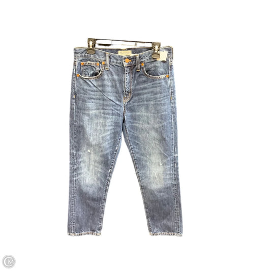 Jeans Boyfriend By Madewell In Blue Denim, Size: 8