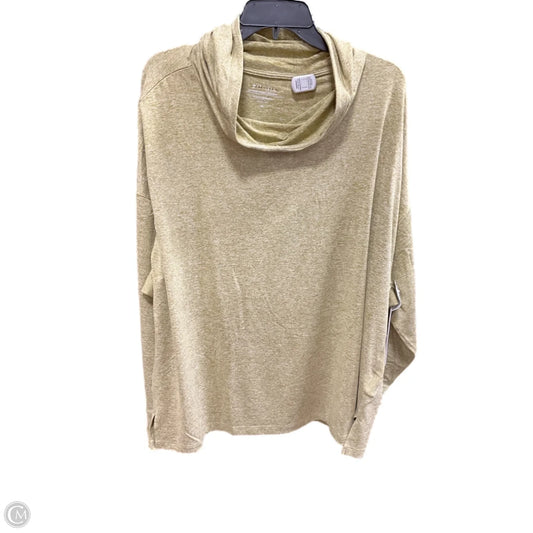 Athletic Top Long Sleeve Hoodie By Athleta In Green, Size: 3x