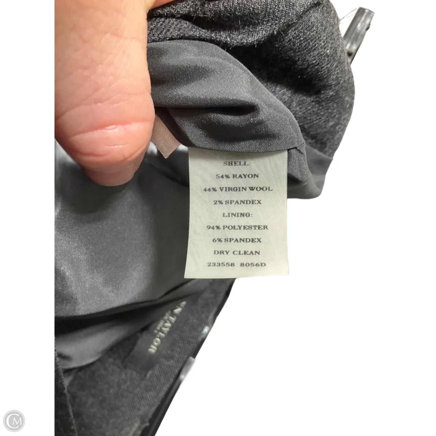 Skirt Midi By Ann Taylor In Grey, Size: Xs