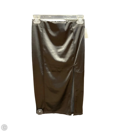 Skirt Midi By Clothes Mentor In Black, Size: S