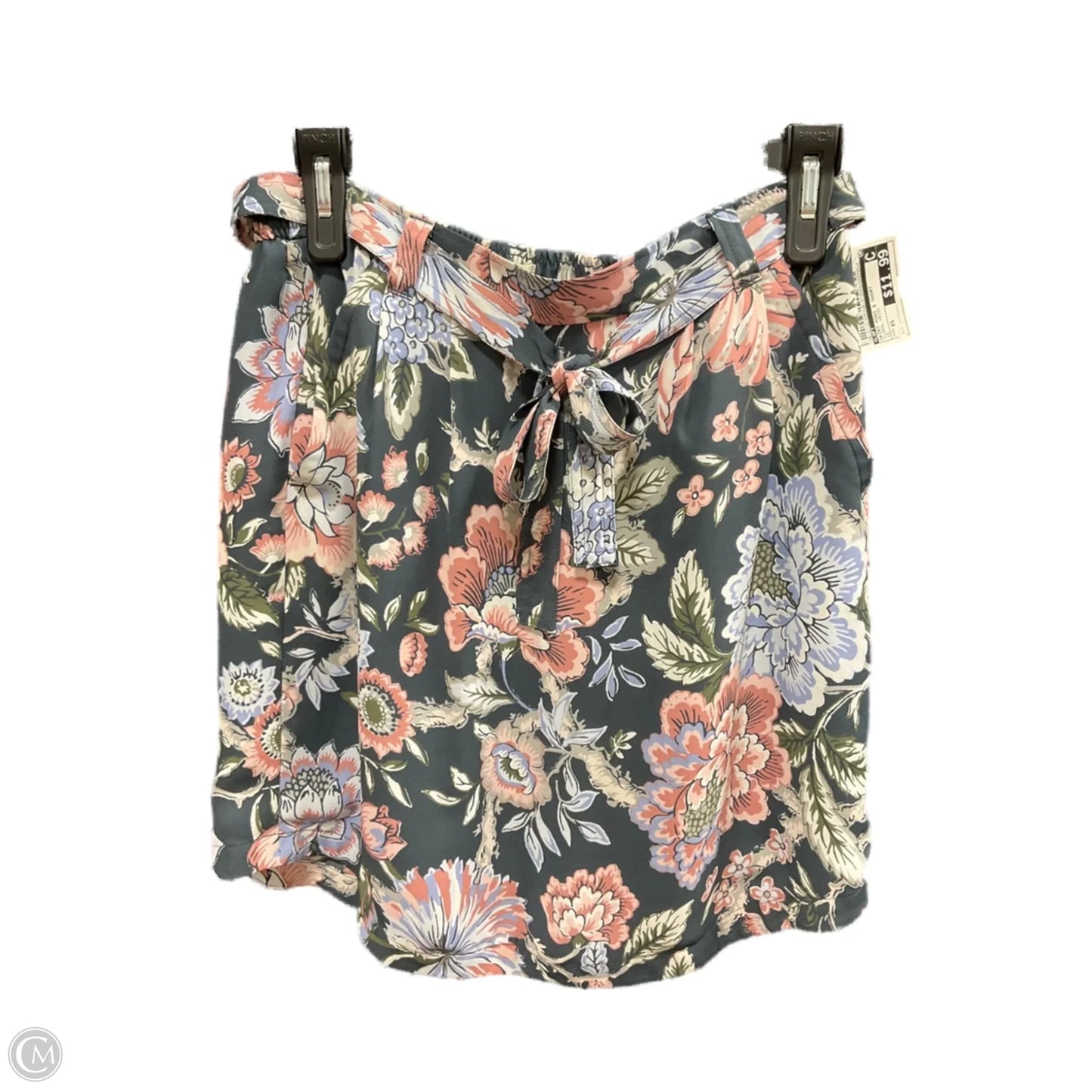 Skirt Mini & Short By Loft In Floral Print, Size: Xs