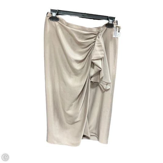 Skirt Midi By Bcbgmaxazria In Brown, Size: Xs