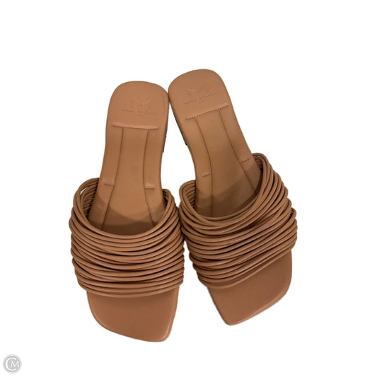 Sandals Flats By Marc Fisher In Brown, Size: 6