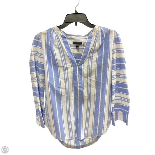 Top Long Sleeve By J. Crew In Striped Pattern, Size: Xs