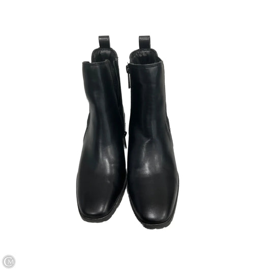 Boots Ankle Heels By Anne Klein In Black, Size: 6.5