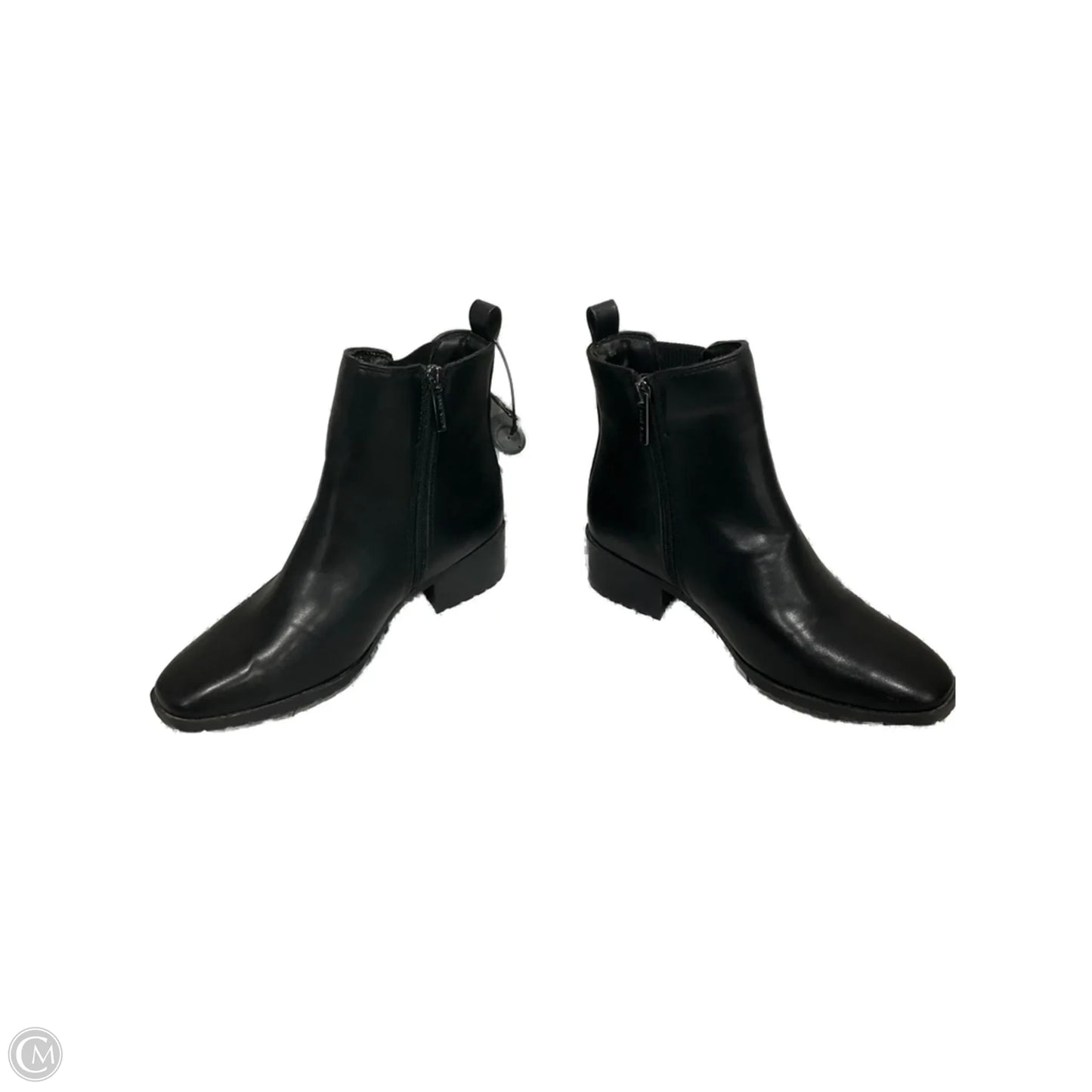 Boots Ankle Heels By Anne Klein In Black, Size: 6.5