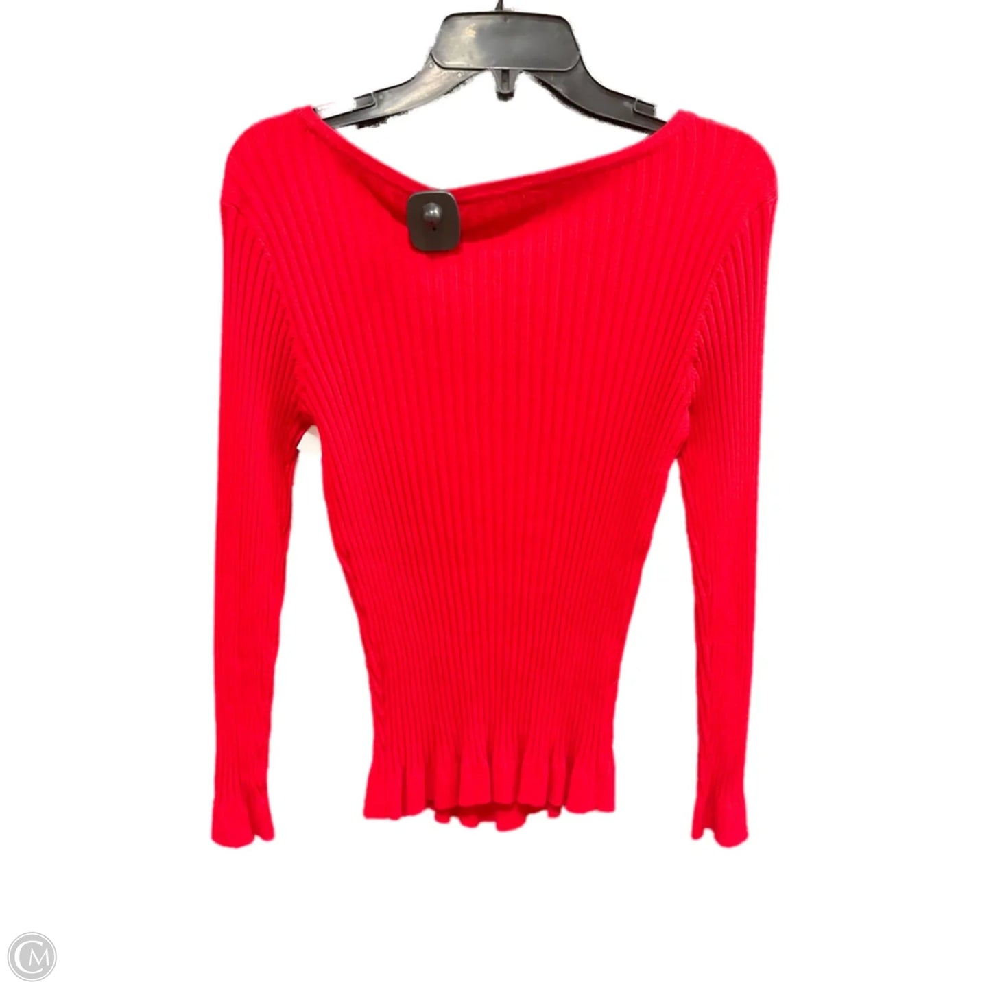 Top Long Sleeve Basic By Inc In Red, Size: Lp