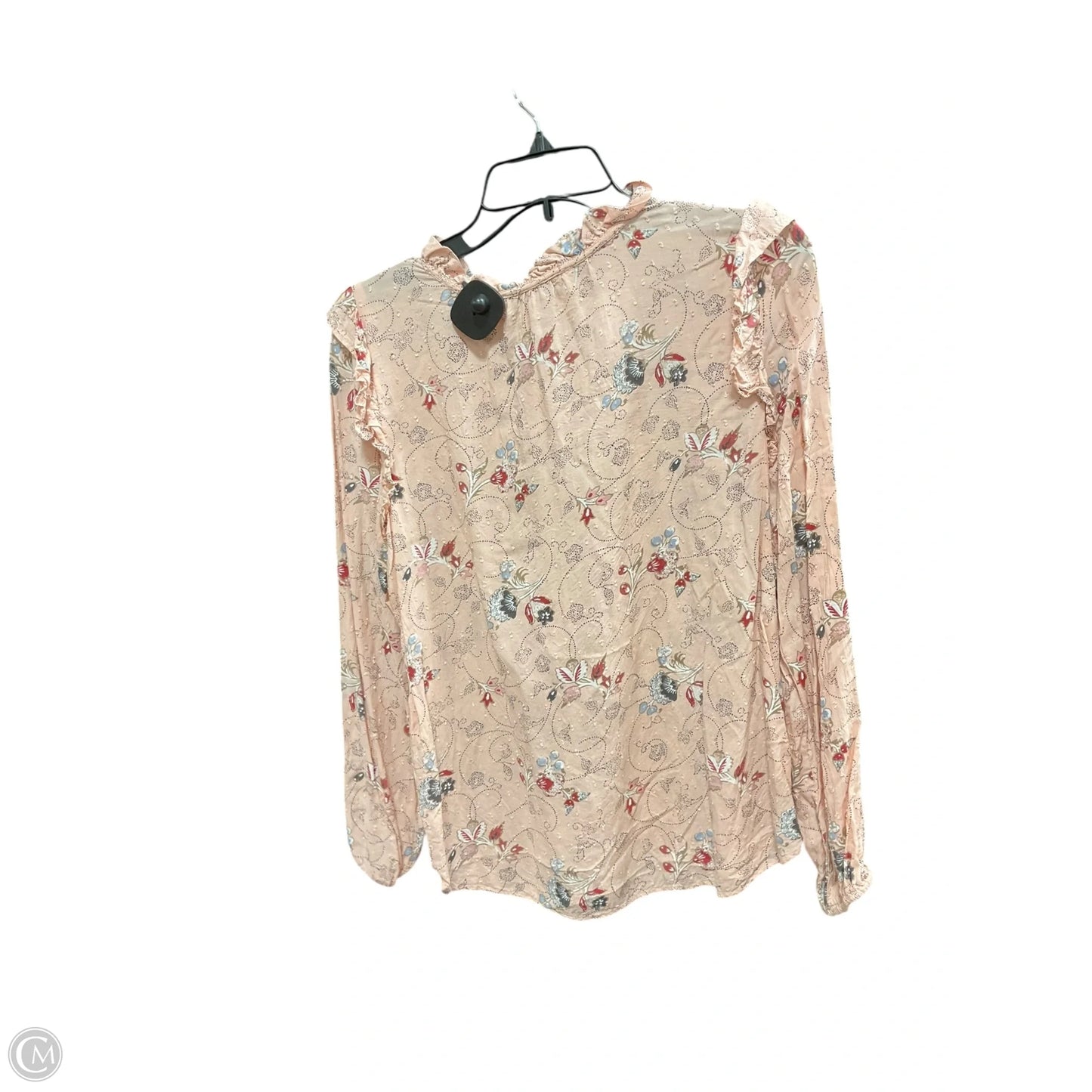 Top Long Sleeve By Loft In Pink, Size: S