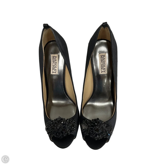 Shoes Heels Stiletto By Badgley Mischka In Black, Size: 8