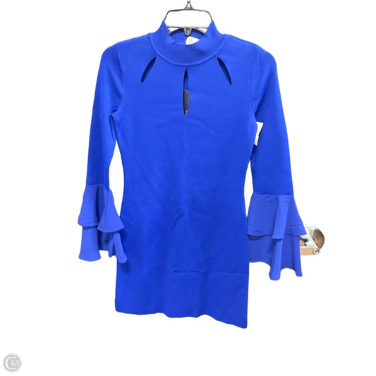 Dress Casual Midi By Inc In Blue, Size: S