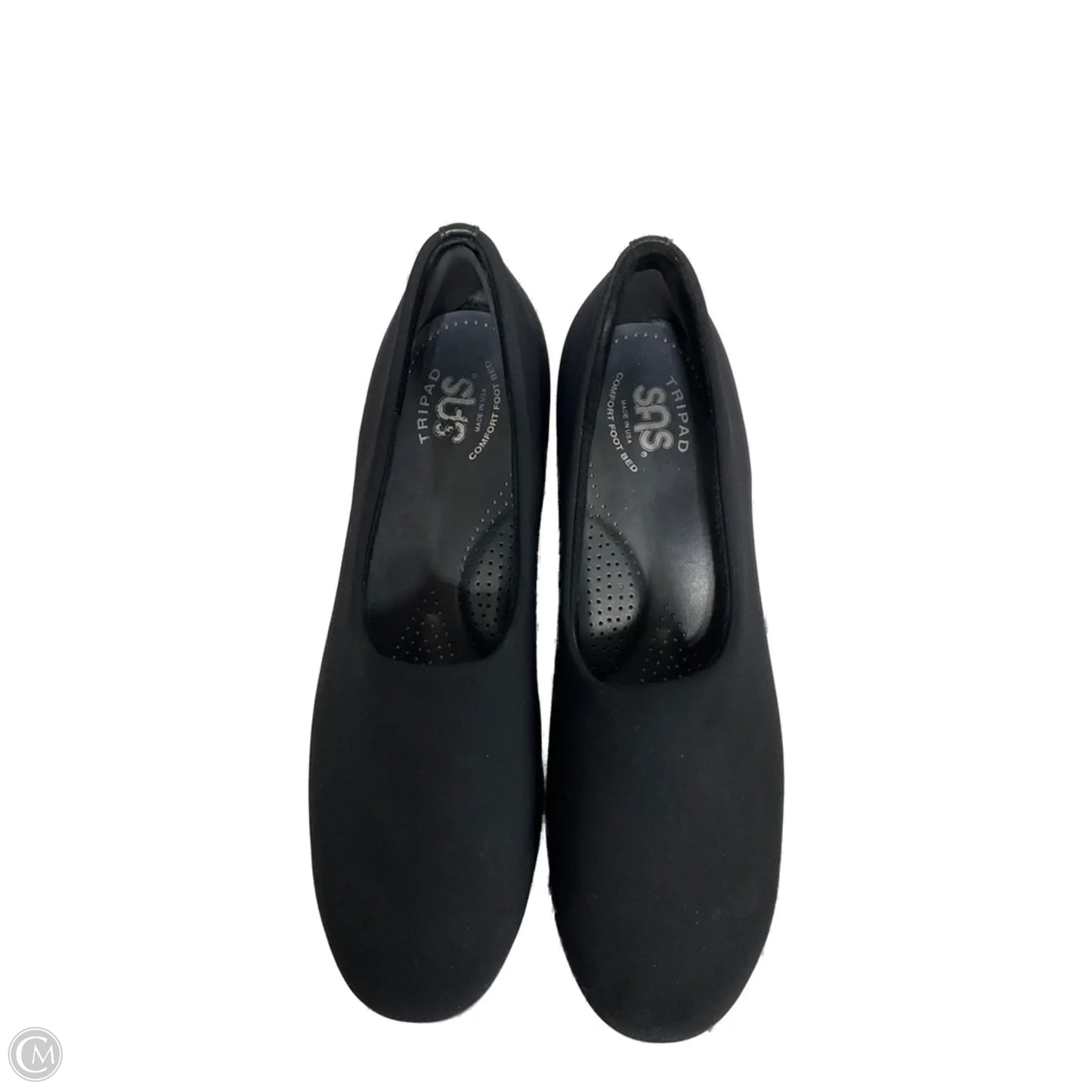 Shoes Flats By Sas In Black, Size: 8