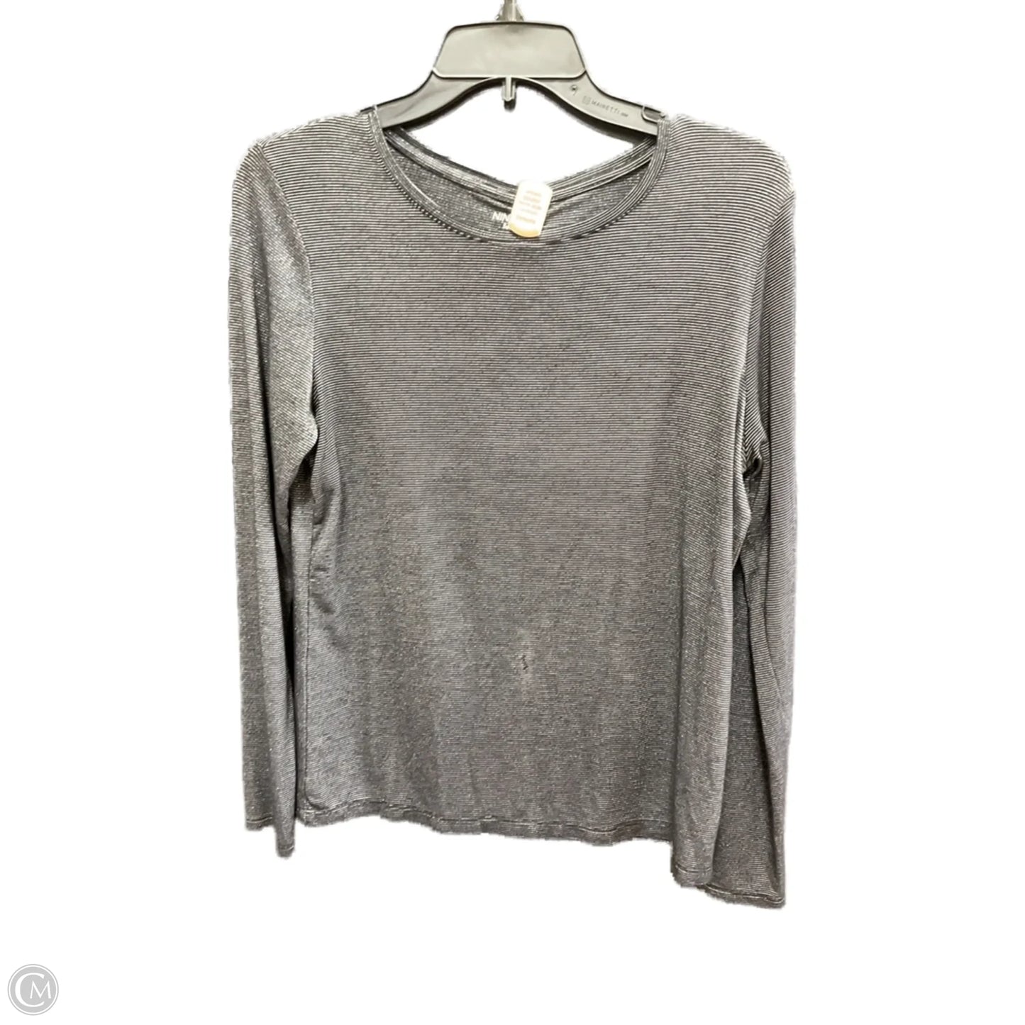 Top Long Sleeve By Nine West In Black, Size: M